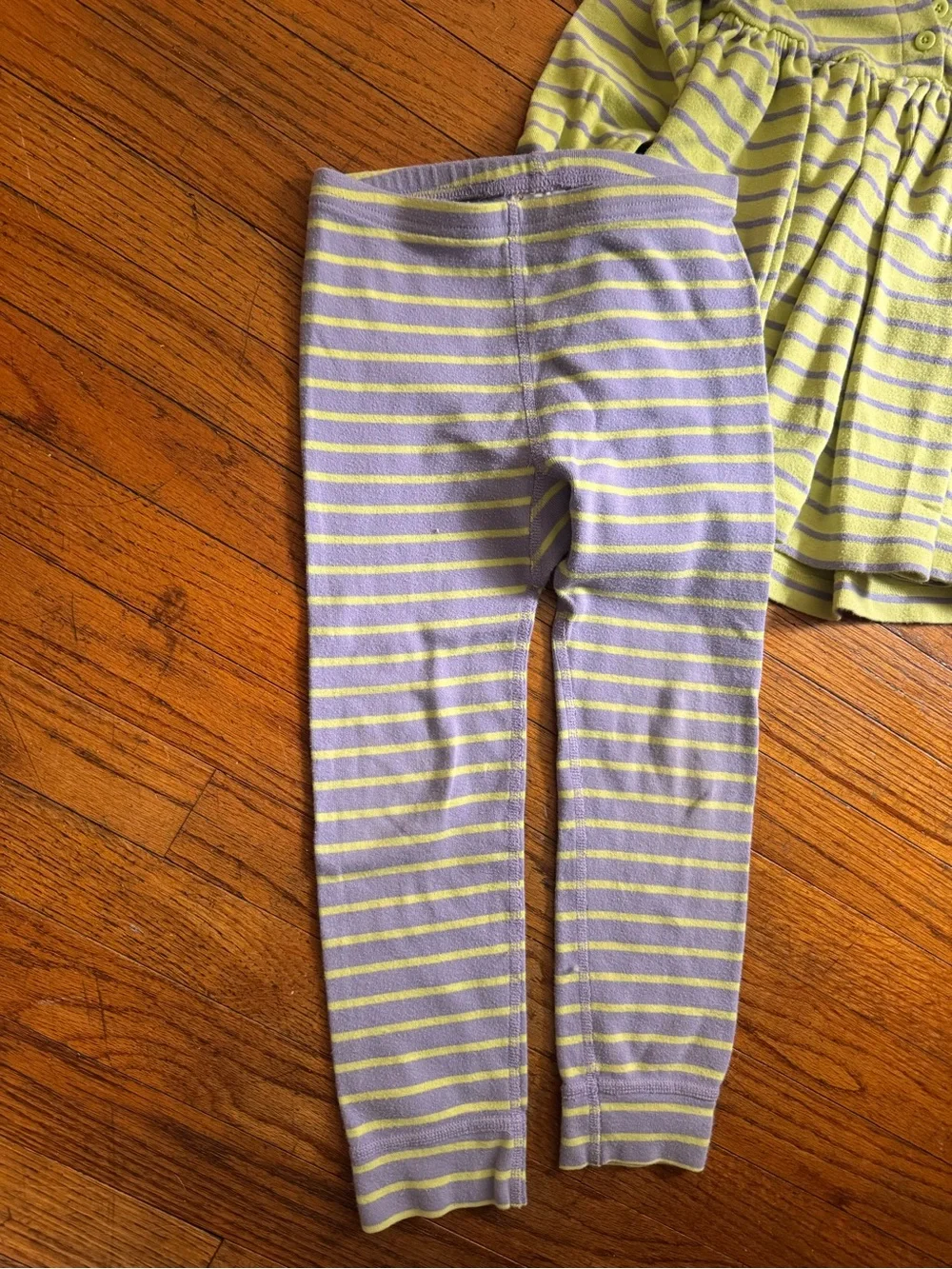 Hanna Andersson cotton matching set 4t-5T